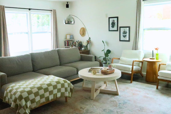 white round coffee table for living room