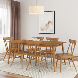 Mid-Century Modern Dining Table - 72" Dining Table Plank+Beam