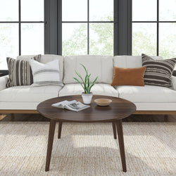 Mid-Century Modern Round Coffee Table - 36" Coffee Table Plank+Beam
