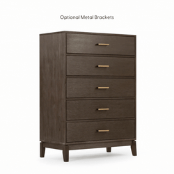 Contempo 5-Drawer Dresser Dresser Plank+Beam