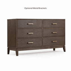Contempo 6-Drawer Dresser Dresser Plank+Beam