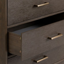 Contempo 6-Drawer Dresser Dresser Plank+Beam