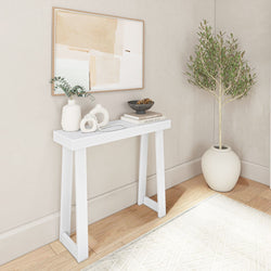 Classic Console Table - 36" Console Table Plank+Beam White