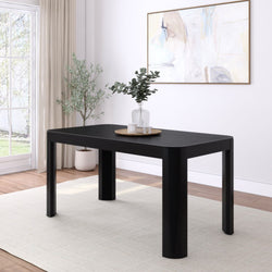 Contour Dining Table - 60" Dining Table Plank+Beam Black