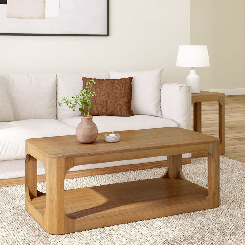 Forma Coffee Table - 48" Coffee Table Plank+Beam Pecan