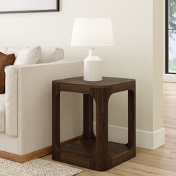 Forma Square Side Table - 20" Side Table Plank+Beam Walnut
