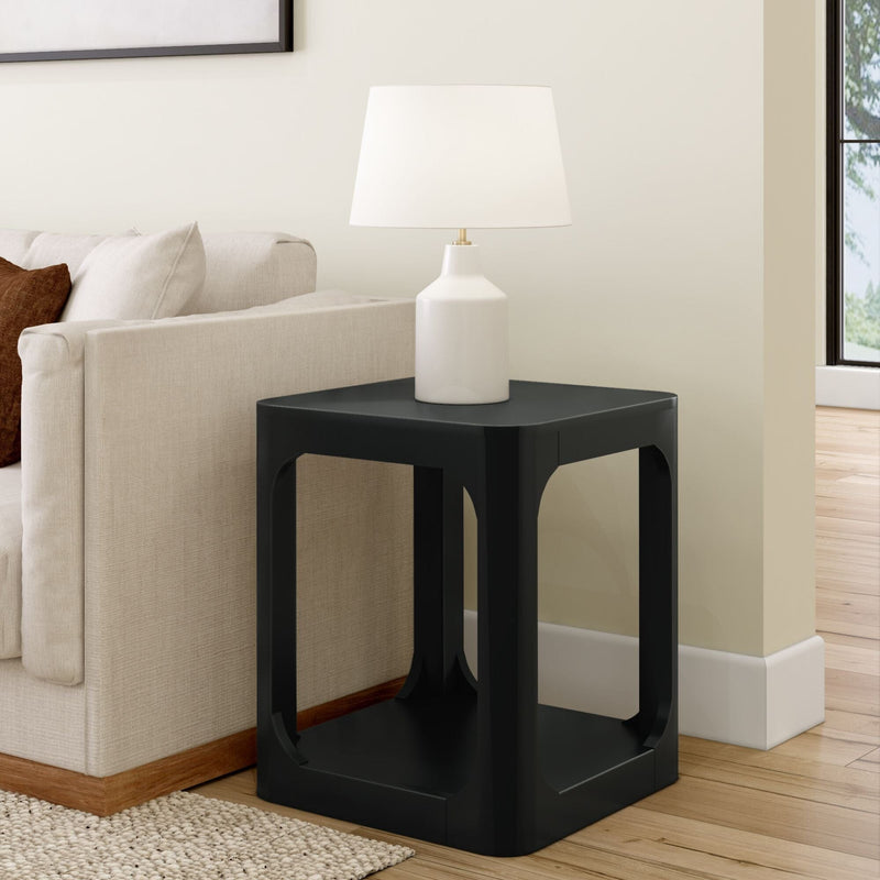 Forma Square Side Table - 20" Side Table Plank+Beam Black