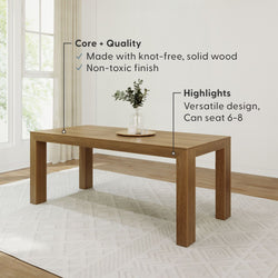 Modern Dining Table - 72" Dining Table Plank+Beam