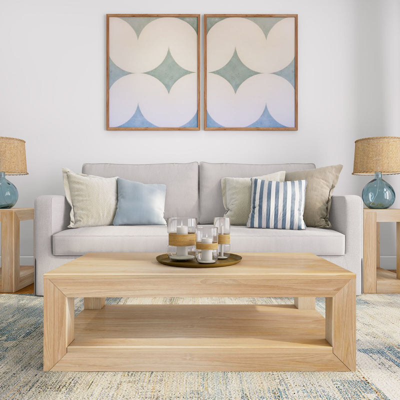 Modern Coffee Table with Shelf - 40" Coffee Table Plank+Beam