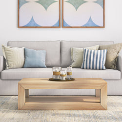 Modern Coffee Table with Shelf - 48" Coffee Table Plank+Beam