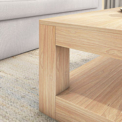 Modern Coffee Table with Shelf - 48" Coffee Table Plank+Beam