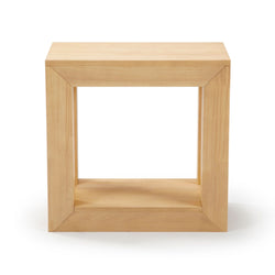 Modern Side Table with Shelf - 24" Side Table Plank+Beam