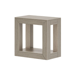 Modern Side Table with Shelf - 24" Side Table Plank+Beam