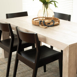 Solid Wood Dining Chair (Set of 4) Dining Chair Plank+Beam