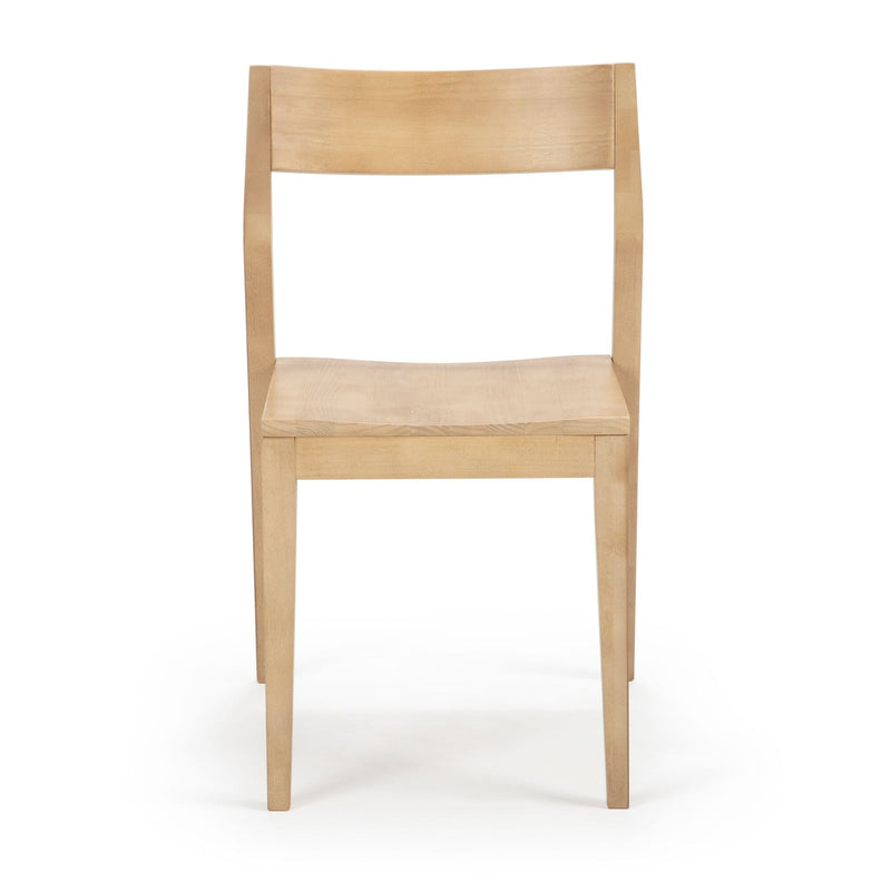 Solid Wood Dining Chair (Set of 4) Dining Chair Plank+Beam