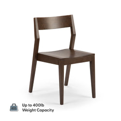 Modern Dining Set with Walnut Chairs - 72" Dining Set Plank+Beam