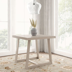 Classic Counter Height Dining Table - 41" Dining Table Plank+Beam Seashell Wirebrush