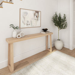 Classic Console Table - 66" Console Table Plank+Beam Blonde