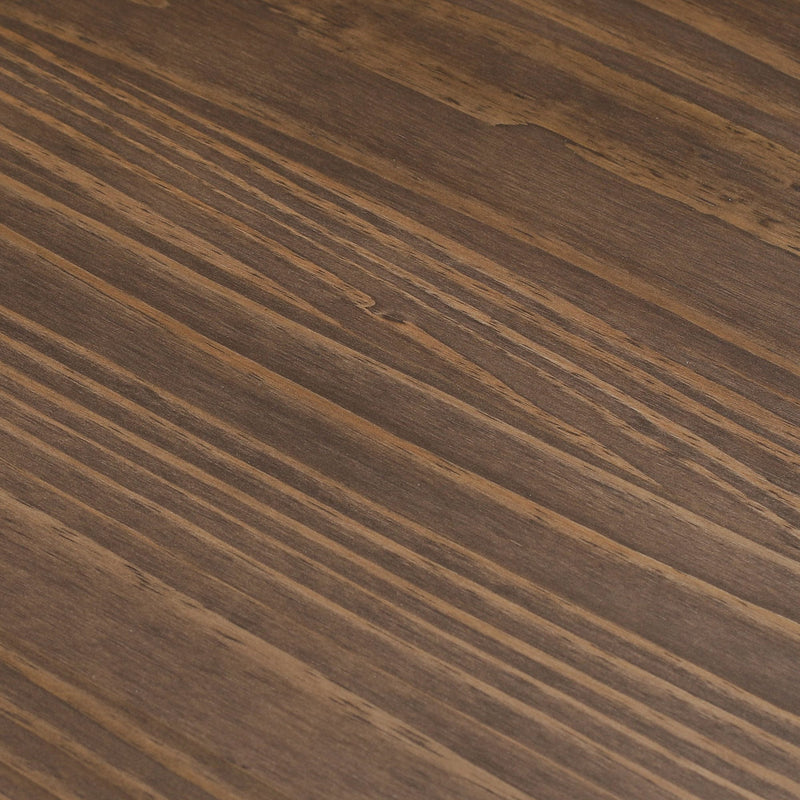 Dark brown wood texture with visible grain patterns, ideal for flooring or furniture design.