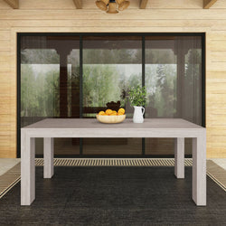 Modern Outdoor Solid Wood Table - 72" Outdoor Table Plank+Beam
