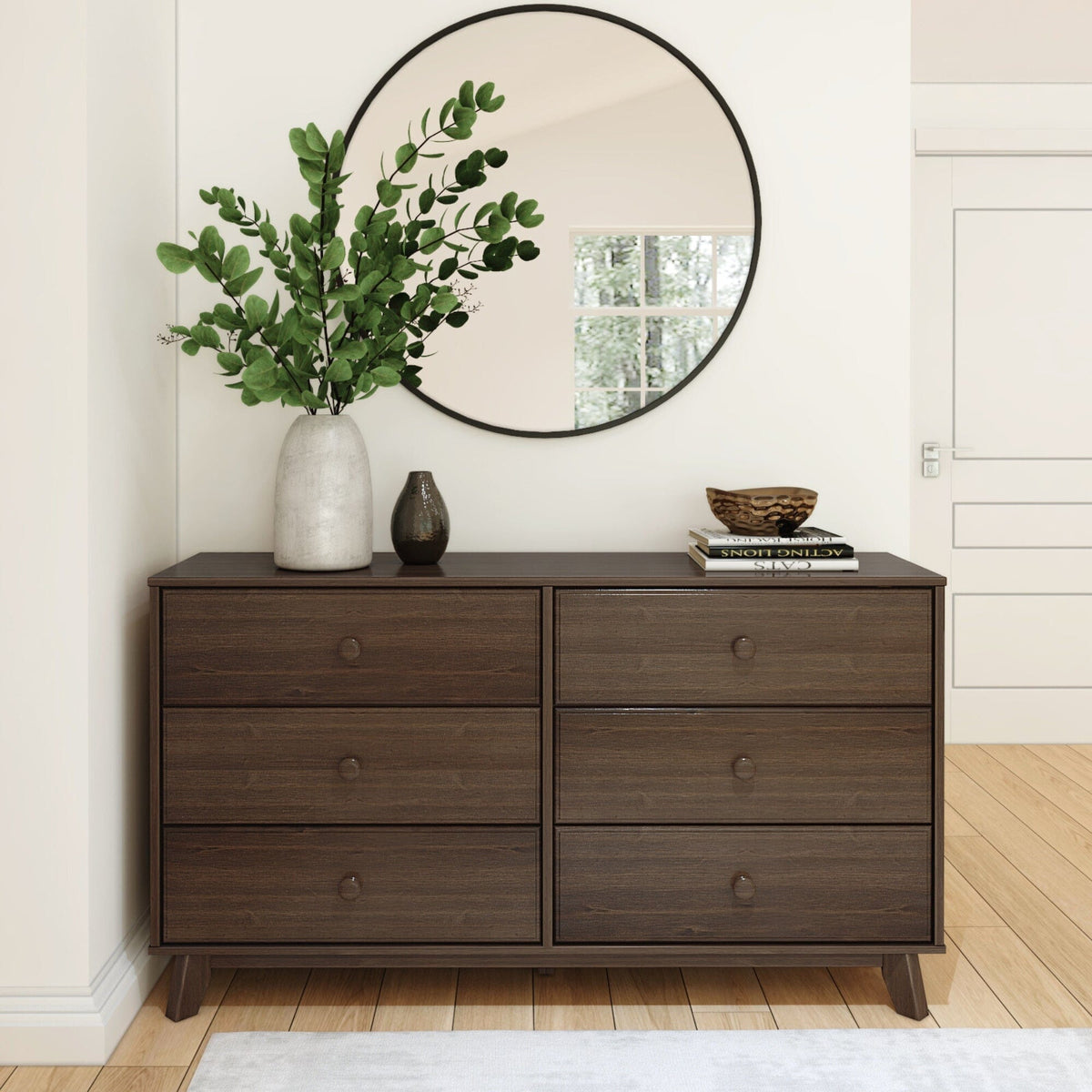 Wood 6-Drawer Dresser Plank+Beam Wood 6-Drawer Dresser Plank+Beam
