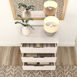 Rustic 3-Drawer Dresser Dresser Plank+Beam