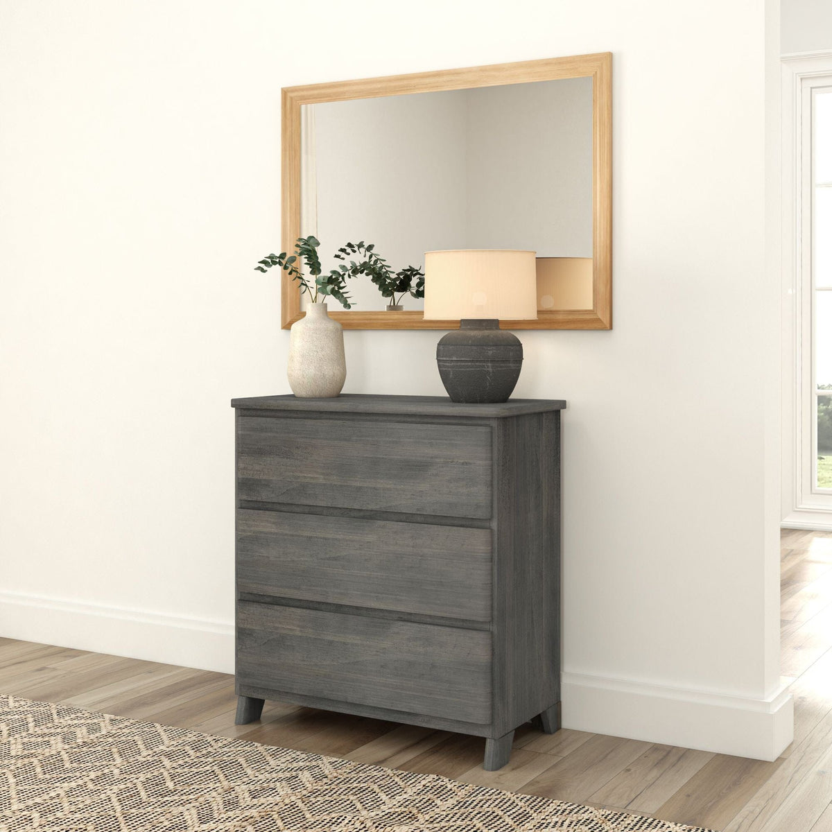 Rustic 3 Drawer Dresser – Plank+Beam