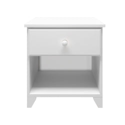Classic Nightstand with Shelf Nightstand Plank+Beam