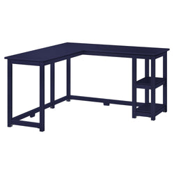 Corner Desk with Shelves Desk Plank+Beam