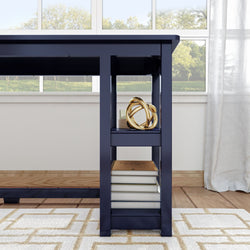 Corner Desk with Shelves Desk Plank+Beam