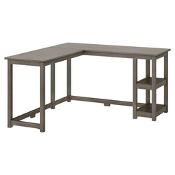 Corner Desk with Shelves Desk Plank+Beam