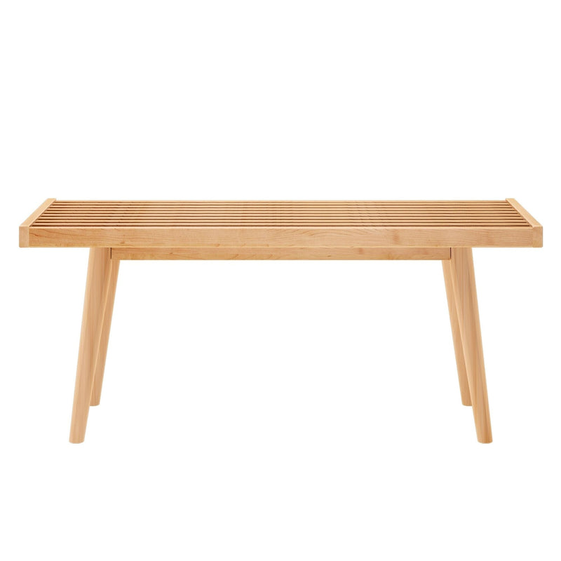 Mid-Century Modern Entryway Bench - 41" Entryway Bench Plank+Beam