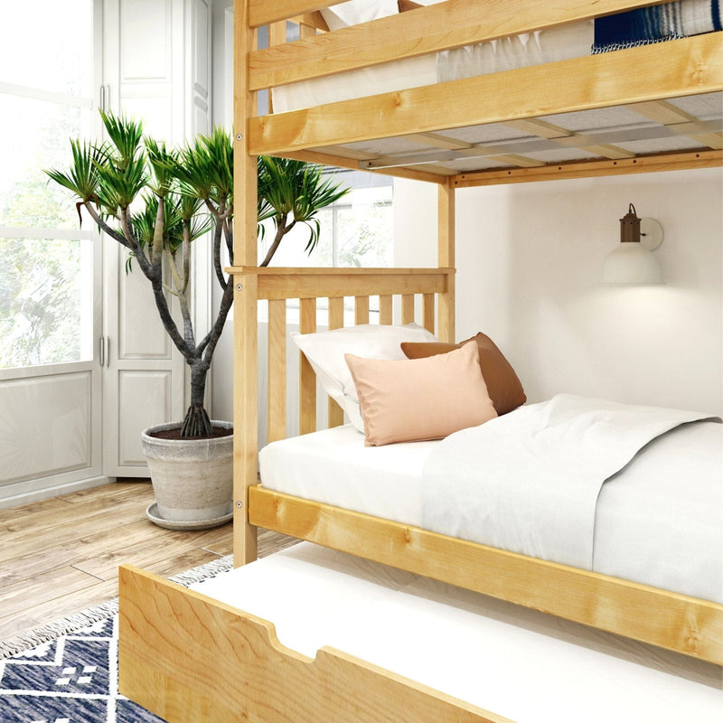 Classic Twin over Twin Bunk Bed + Trundle Bunk Beds Plank+Beam