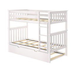 Classic Twin over Twin Bunk Bed + Trundle Bunk Beds Plank+Beam