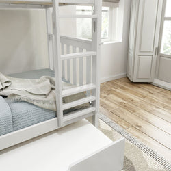 Classic Twin over Twin Bunk Bed + Trundle Bunk Beds Plank+Beam