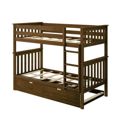 Classic Twin over Twin Bunk Bed + Trundle Bunk Beds Plank+Beam