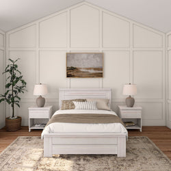 Rustic Panel Bed - Full Single Beds Plank+Beam