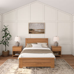 Rustic Panel Bed - Full Single Beds Plank+Beam