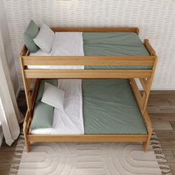 Rustic Twin over Full Bunk Bed Bunk Beds Plank+Beam