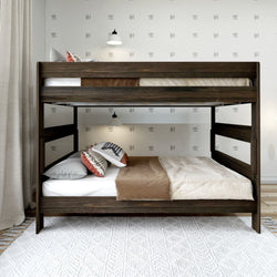 Rustic Queen over Queen Bunk Bed Bunk Beds Plank+Beam