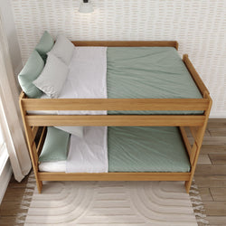 Rustic Queen over Queen Bunk Bed Bunk Beds Plank+Beam