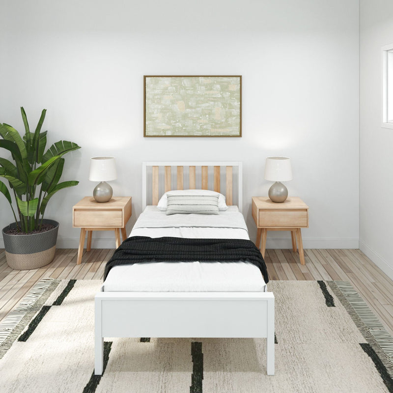 Modern Bed - Twin Single Beds Plank+Beam