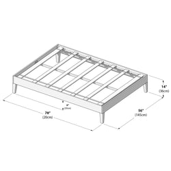 Platform Bed - Full Single Beds Plank+Beam 
