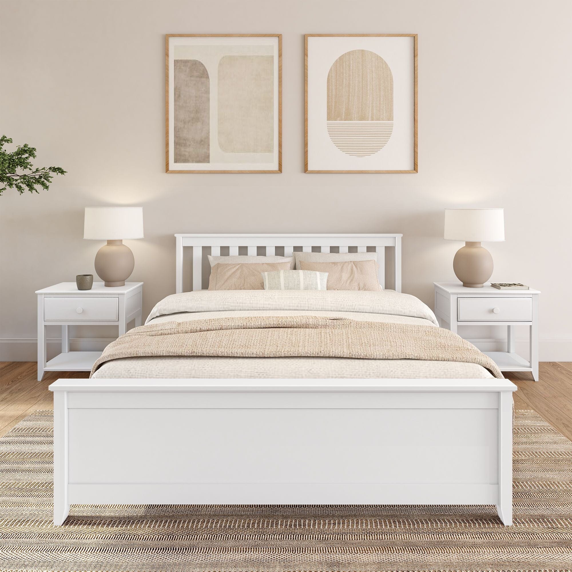 Big queen size store bed frame