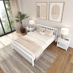 Classic Bed - Queen Single Beds Plank+Beam 