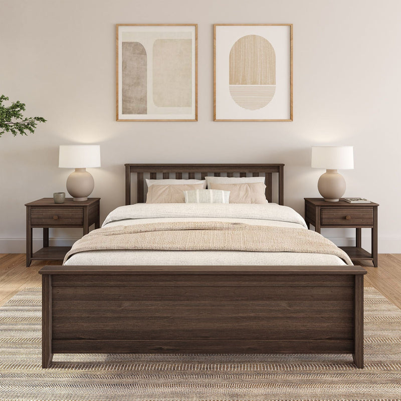 Classic Bed - Queen Single Beds Plank+Beam 