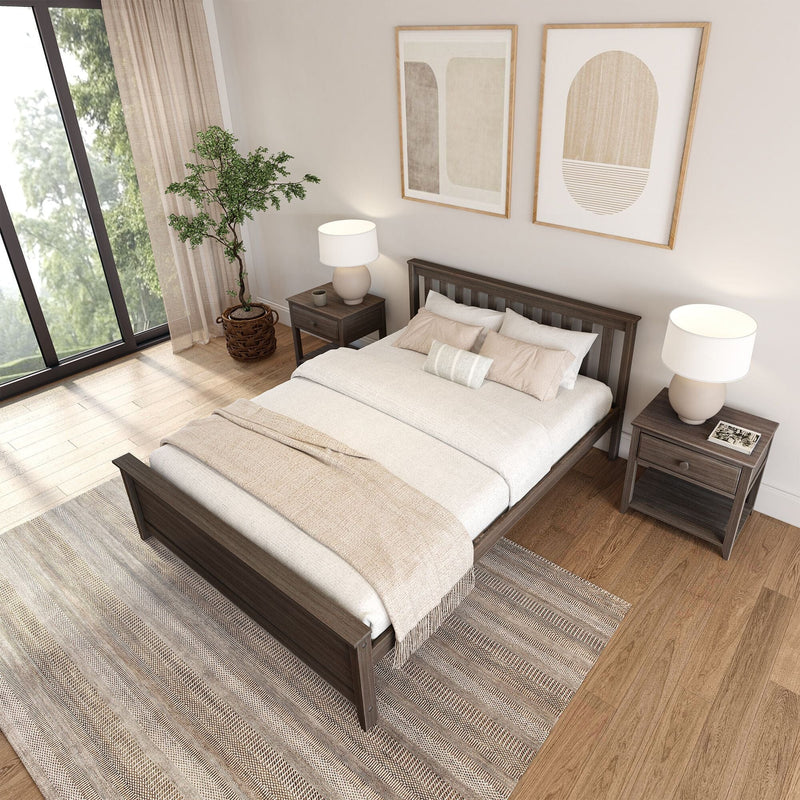 Classic Bed - Queen Single Beds Plank+Beam 