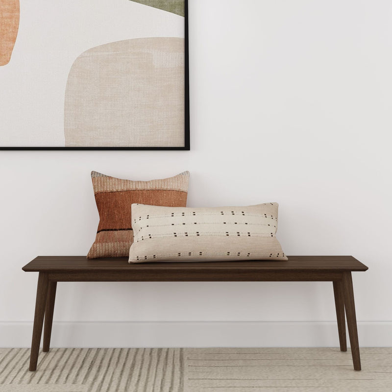 Mid-Century Modern Dining Bench - 59" Dining Bench Plank+Beam 
