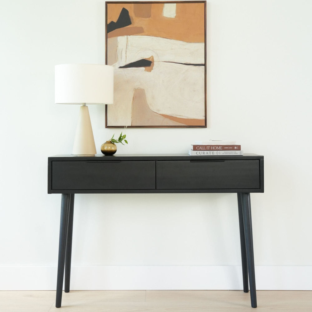Modern Storage Console Table Mid Century Modern Console Table, 46