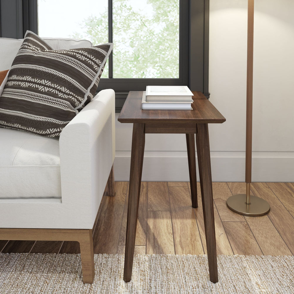 26 Rectangular Side Table Mid Century Modern Side Table, 24